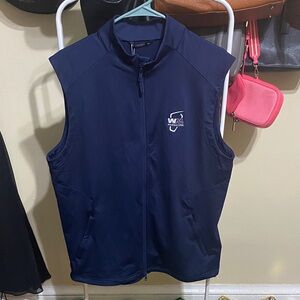 Level Wear Navy Blue Sleeveless Vest with Logo Men’s Size Medium NWT